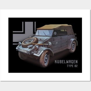 Kubelwagen Type 82 a legend of WW2 Posters and Art